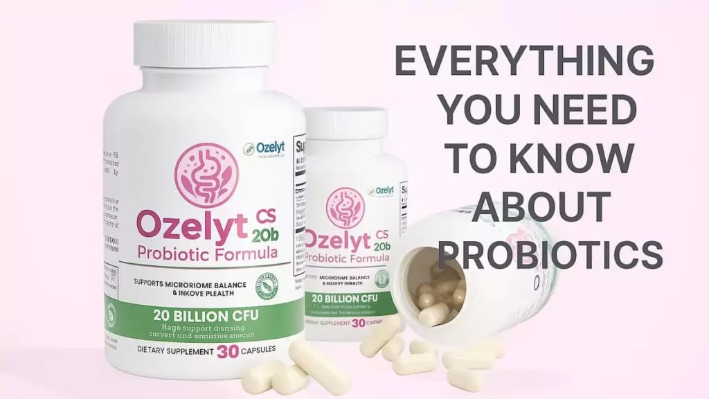 Ozelyt Review — CS 20b Probiotic for Gut & Yeast Balance | 20 Billion CFU Daily